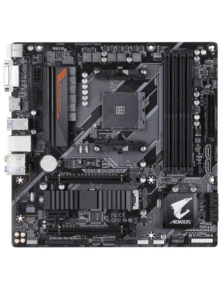 Gigabyte B450 AORUS M (rev. 1.0) AMD B450 Zócalo AM4 micro ATX