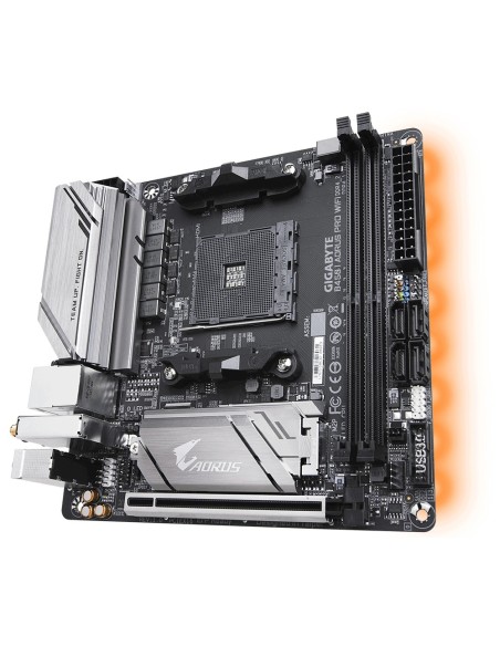 Gigabyte B450 I AORUS PRO WIFI placa base AMD B450 Zócalo AM4 mini-ATX