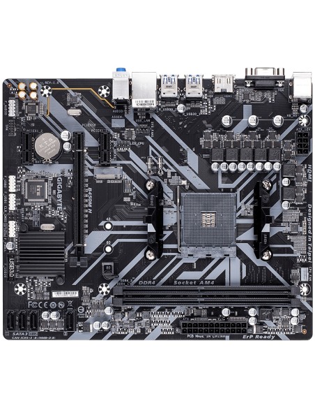Gigabyte B450M H placa base AMD B450 Zócalo AM4 micro ATX