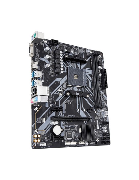 Gigabyte B450M H placa base AMD B450 Zócalo AM4 micro ATX