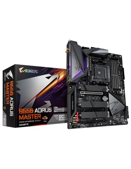 Gigabyte B550 Aorus Master AMD B550 Zócalo AM4 ATX