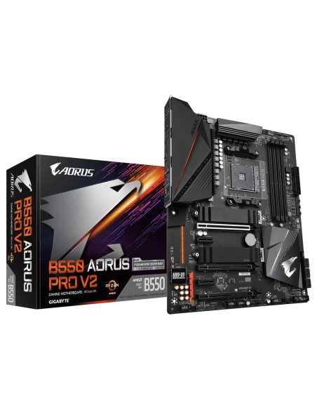 Gigabyte B550 AORUS PRO V2 placa base AMD B550 Zócalo AM4 ATX