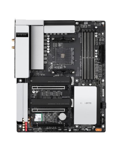 Gigabyte B550 VISION D-P (rev. 1.0) AMD B550 Zócalo AM4 ATX