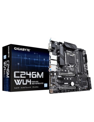 Gigabyte C246M-WU4 Intel C246 Express LGA 1151 (Zócalo H4) micro ATX