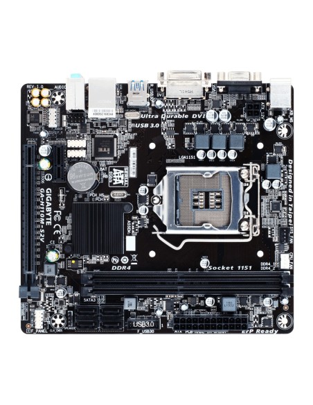 Gigabyte GA-H110M-S2V (rev. 1.0) Intel® H110 LGA 1151 (Zócalo H4) micro ATX