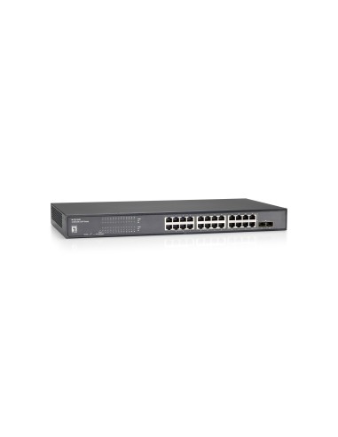 LevelOne GEU-2429 Gigabit Ethernet (10 100 1000) Negro