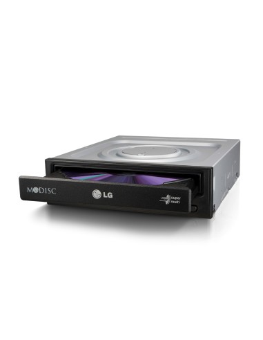 LG GH24NSD1 unidad de disco óptico Interno DVD Super Multi DL Negro