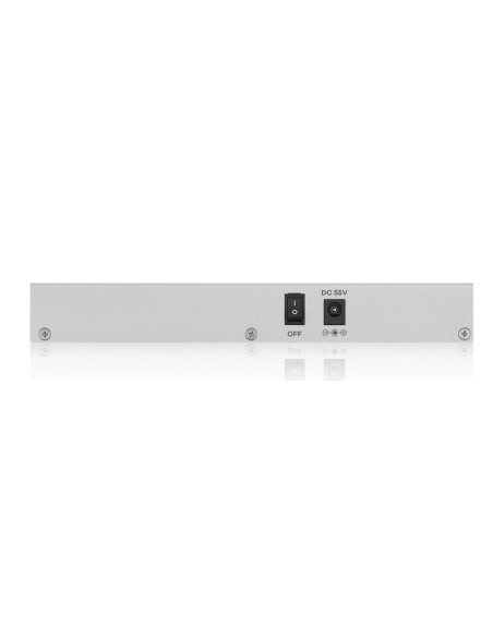 ZyXEL GS1200-5HP Gestionado Gigabit Ethernet (10 100 1000) Gris Energía sobre (PoE)