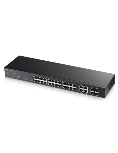 Zyxel GS1920-24 Gestionado L2 Gigabit Ethernet (10 100 1000) Negro