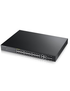 Zyxel GS1920-24HP Gestionado L2 Gigabit Ethernet (10 100 1000) Negro Energía sobre (PoE)