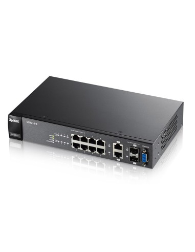 Zyxel GS2210-8 Gestionado L2 Gigabit Ethernet (10 100 1000) Negro