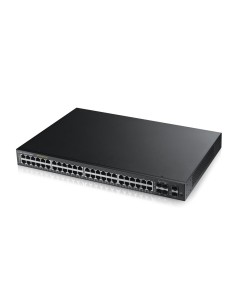 Zyxel GS2210-48HP Gestionado L2 Gigabit Ethernet (10 100 1000) Negro 1U Energía sobre (PoE)