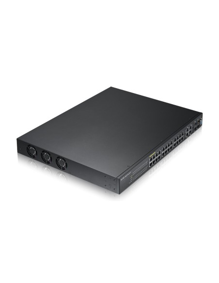 Zyxel GS2210-24 Gestionado L2 Fast Ethernet (10 100) Negro Energía sobre (PoE)