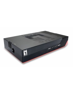 LevelOne GSW-0507 No administrado Gigabit Ethernet (10 100 1000) Negro, Rojo