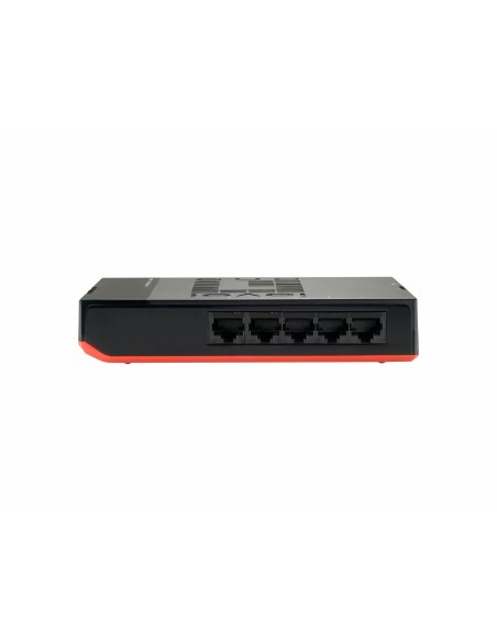 LevelOne GSW-0507 No administrado Gigabit Ethernet (10 100 1000) Negro, Rojo