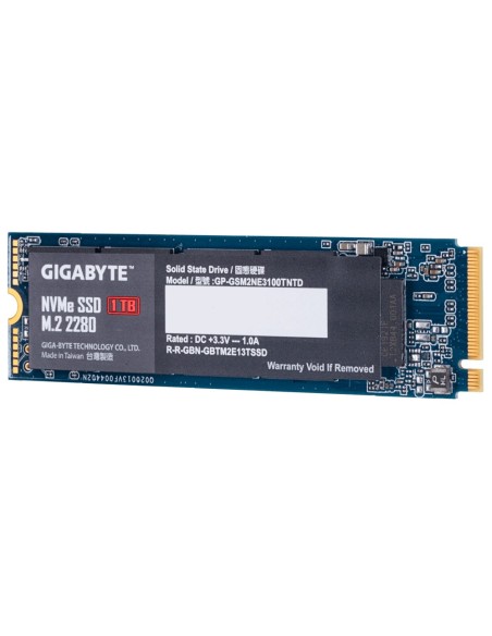 Gigabyte GP-GSM2NE3100TNTD unidad de estado sólido M.2 1000 GB PCI Express 3.0 NVMe
