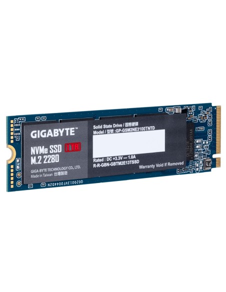 Gigabyte GP-GSM2NE3100TNTD unidad de estado sólido M.2 1000 GB PCI Express 3.0 NVMe