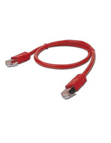 iggual IGG310168 cable de red 2 m Cat5e F UTP (FTP) Rojo
