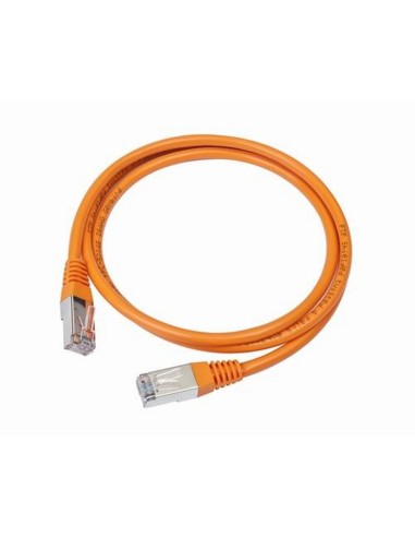 iggual IGG310250 cable de red 1 m Cat5e F UTP (FTP) Naranja