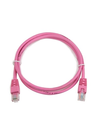 iggual IGG310489 cable de red 5 m Cat5e U UTP (UTP) Rosa
