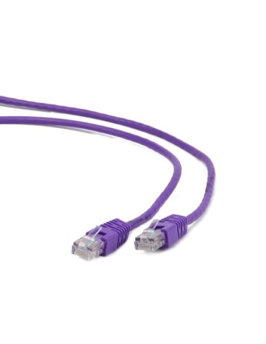 iggual IGG310656 cable de red 2 m Cat5e U UTP (UTP) Púrpura