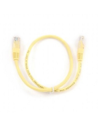 iggual IGG310854 cable de red Amarillo 1,5 m Cat5e U UTP (UTP)