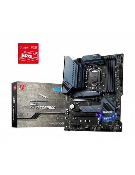 MSI MAG Z590 TORPEDO placa base Intel Z590 LGA 1200 ATX