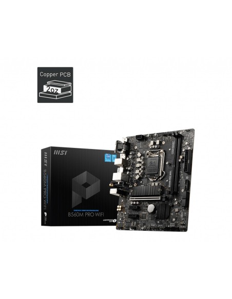MSI B560M PRO WIFI placa base Intel B560 LGA 1200 micro ATX