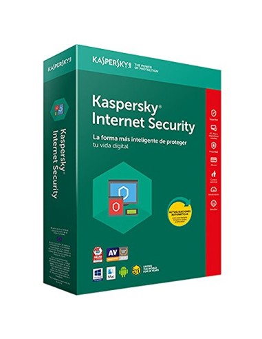 ANTIVIRUS KASPERSKY INTERNET SECURITY 2018 1U - Imagen 1