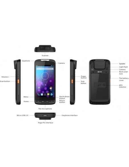 Premier Maxi 21 4G 16 GB 12,7 cm (5") Mediatek 2 GB Wi-Fi 4 (802.11n) Android 7.0 Negro