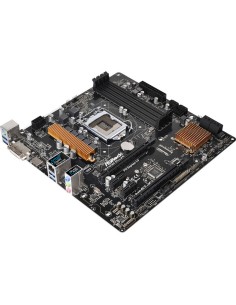 PLACA BASE ASROCK B150M PRO4S LGA1151 4xDDR4 mATX - Imagen 1