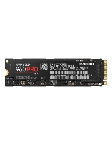 Samsung 960 PRO unidad de estado sólido M.2 1000 GB PCI Express
