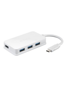 D-Link DUB-H410 Hub USB-C a 4 puertos USB 3.0