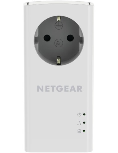 Netgear PLP1200-100PES adaptador de red powerline 1200 Mbit s Ethernet Blanco 2 pieza(s)