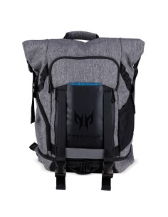 Acer Predator PBG6A1 mochila Poliéster Negro   Gris