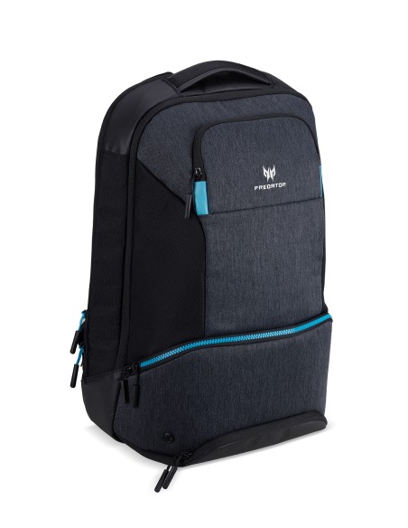 Acer Predator Hybrid mochila Poliéster Negro, Azul