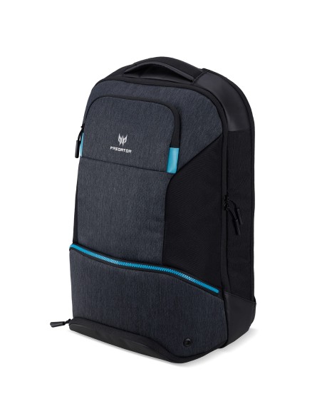 Acer Predator Hybrid mochila Poliéster Negro, Azul