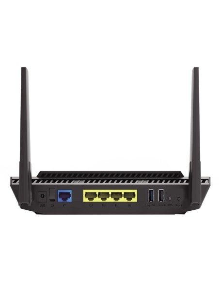 ASUS RT-AX56U router inalámbrico Gigabit Ethernet Doble banda (2,4 GHz   5 GHz) Negro