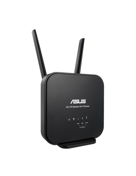 ASUS 4G-N12 B1 router inalámbrico Ethernet rápido Banda única (2,4 GHz) Negro