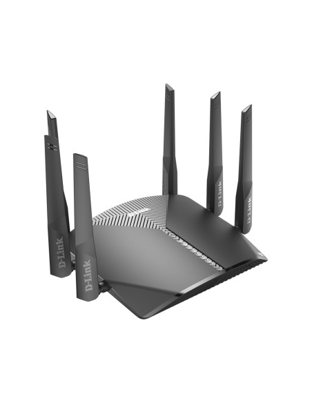 D-Link DIR-3060 router inalámbrico Tribanda (2,4 GHz 5 GHz 5 GHz) Gigabit Ethernet Negro