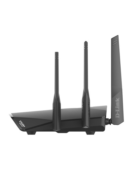 D-Link DIR-3060 router inalámbrico Tribanda (2,4 GHz 5 GHz 5 GHz) Gigabit Ethernet Negro