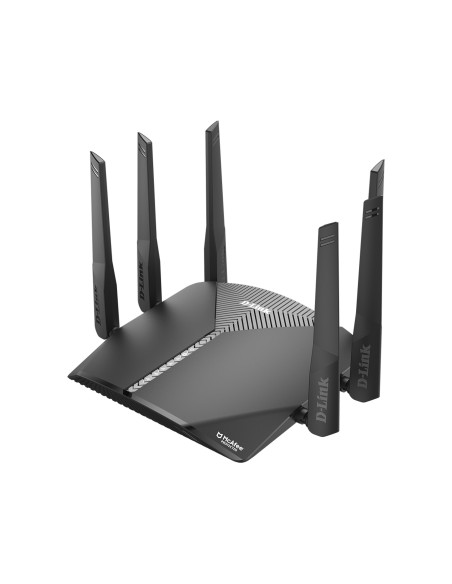 D-Link DIR-3060 router inalámbrico Tribanda (2,4 GHz 5 GHz 5 GHz) Gigabit Ethernet Negro