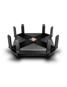 TP-LINK AX6000 router inalámbrico Doble banda (2,4 GHz   5 GHz) Gigabit Ethernet Negro