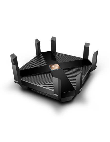 TP-LINK AX6000 router inalámbrico Doble banda (2,4 GHz   5 GHz) Gigabit Ethernet Negro