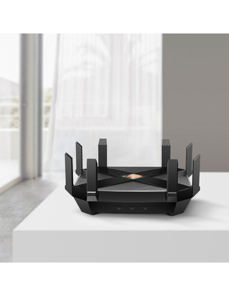TP-LINK AX6000 router inalámbrico Doble banda (2,4 GHz   5 GHz) Gigabit Ethernet Negro