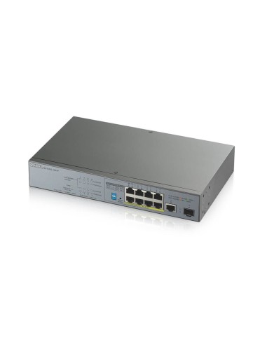 Zyxel GS1300-10HP-EU0101F switch No administrado Gigabit Ethernet (10 100 1000) Energía sobre Ethernet (PoE) Gris