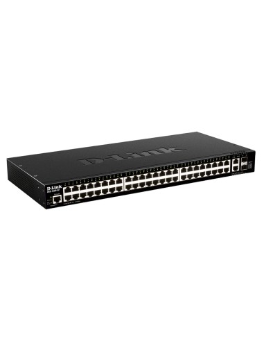 D-Link DGS-1520-52 switch Gestionado L3 10G Ethernet (100 1000 10000) 1U Negro