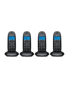 Motorola C1004LB+ teléfono Teléfono DECT Negro