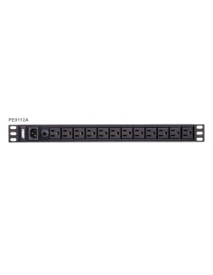 Aten PE0112G unidad de distribución de energía (PDU) 12 salidas AC 1U Negro
