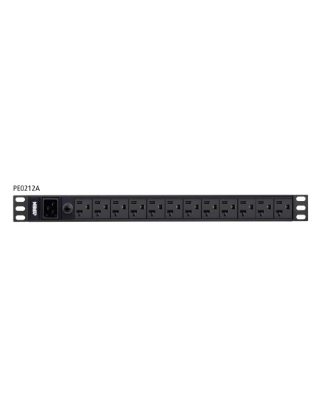 Aten PE0212G unidad de distribución de energía (PDU) 12 salidas AC 1U Negro